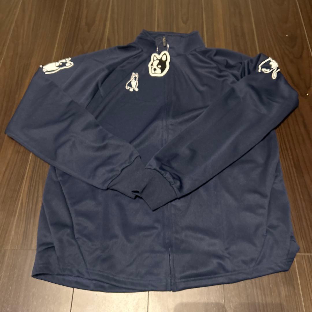 【新品タグ付き】サッカージャンキー　ジャージ 上下セット　ネイビー　XL