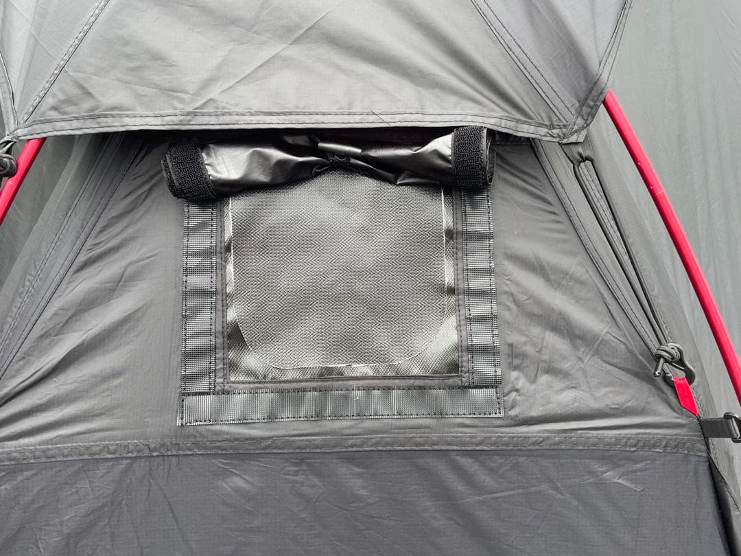 さんだぁ TOMOUNTドーム型テント ブラック