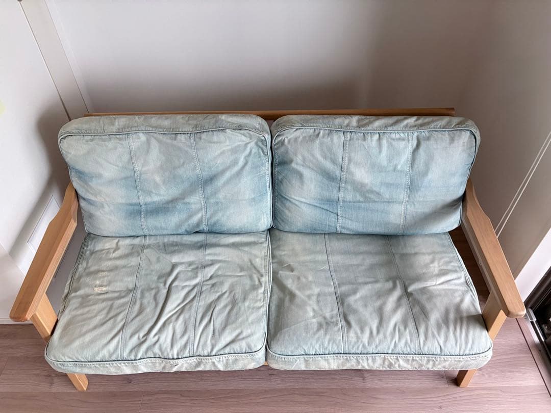 wtw ダブルティー　TISMO SOFA ティズモ　デニム 2人掛けソファ