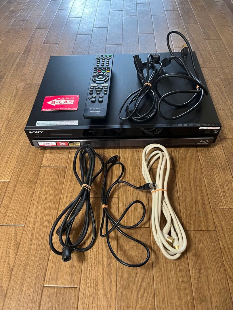 SONY BDZ-RX35 Blu-rayレコーダーリモコン付一部動作確認済
