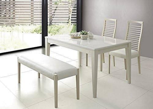 BLO DC WH　6脚　ダイニングチェア　ホワイト　タモ材