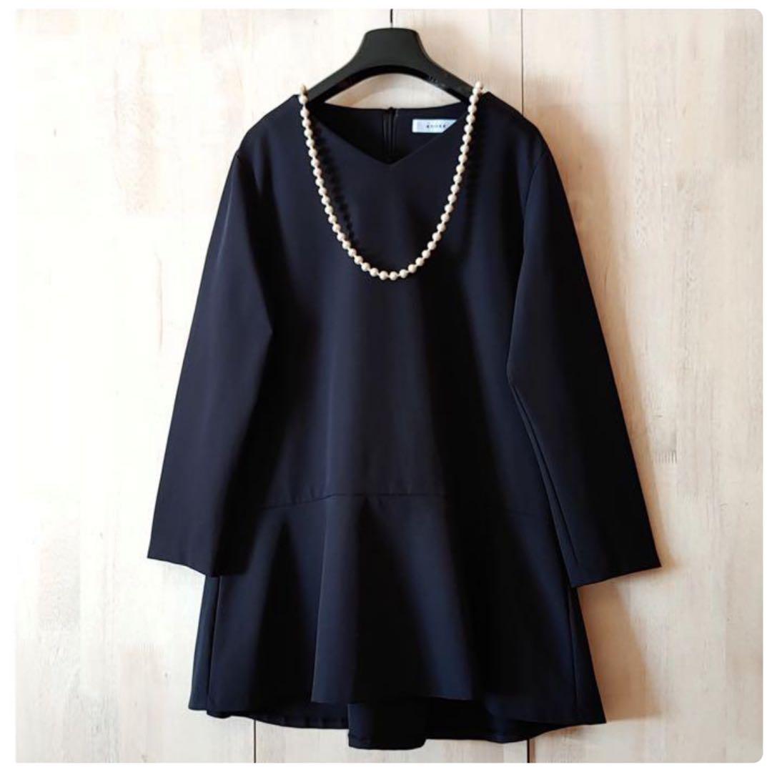 ◆幻◆ 希少美品　定価3.2万円 ADORE フレアオーバーブラウス　VERY