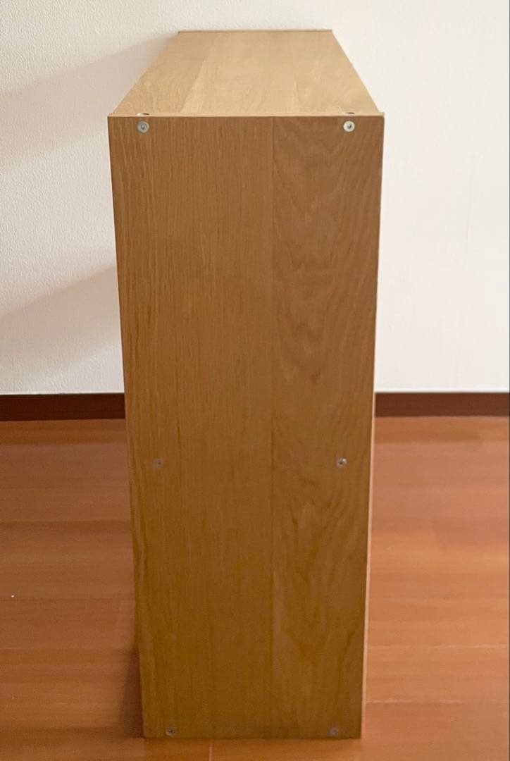 【週末限定値下】　無印良品　スタッキングシェルフ・ワイド・2段・オーク材