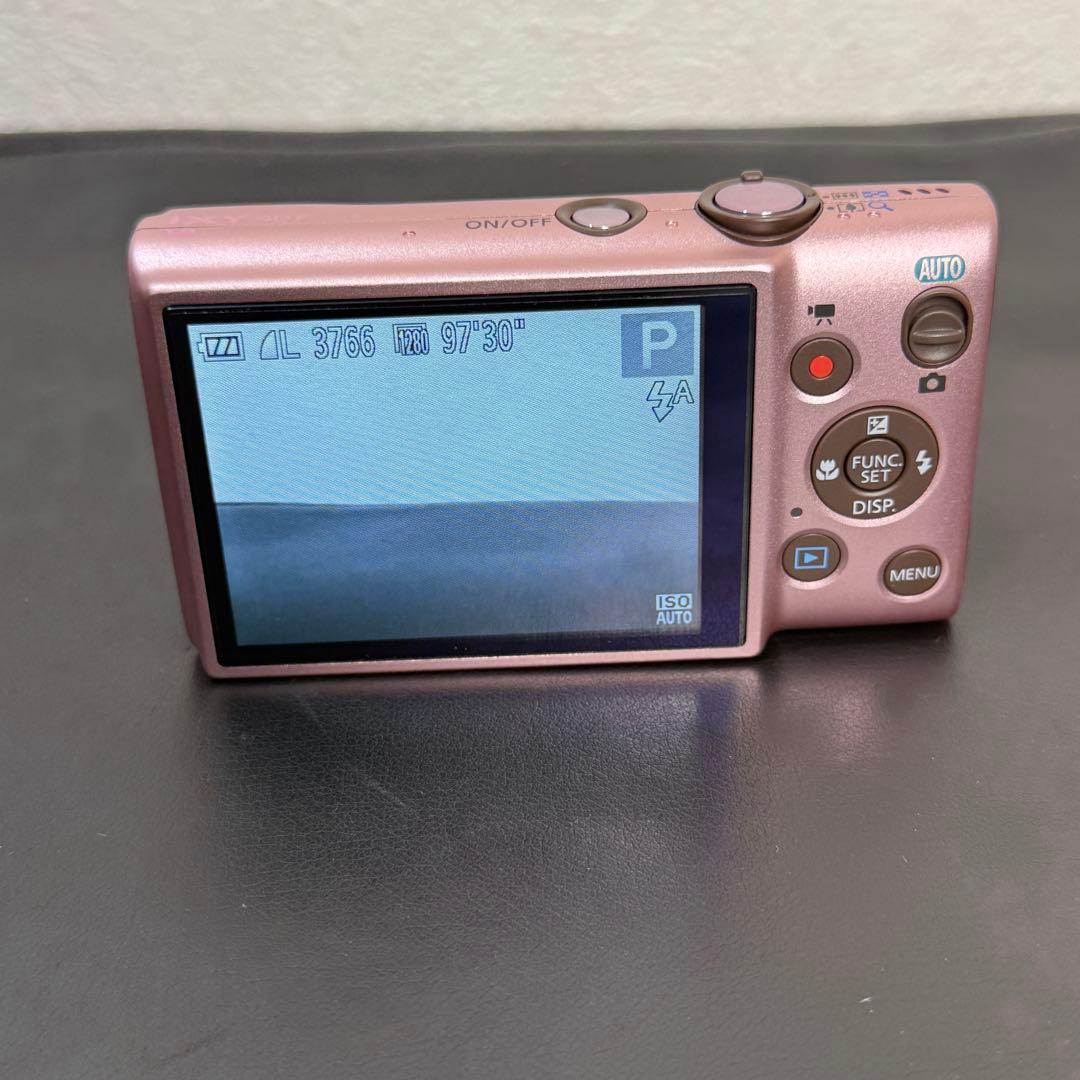 極美品　Canon IXY 90F PC2018 充電器　箱　ピンク　動作品SD