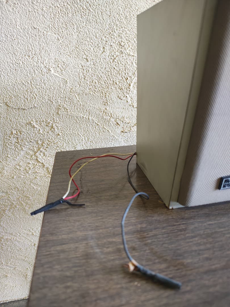 ナショナル　レトロ家電　スピーカー　ビンテージ　M0167