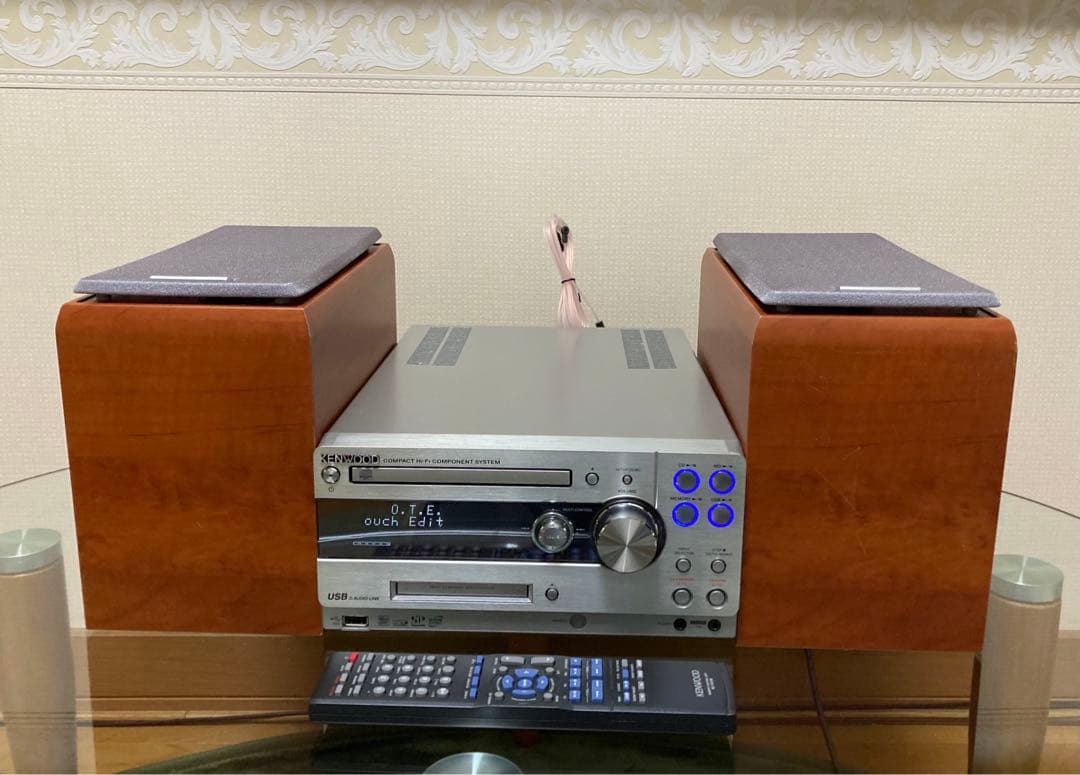 上級機ケンウッドHi-Fi コンポRD-UDA77・スピーカーUDA77【綺麗】