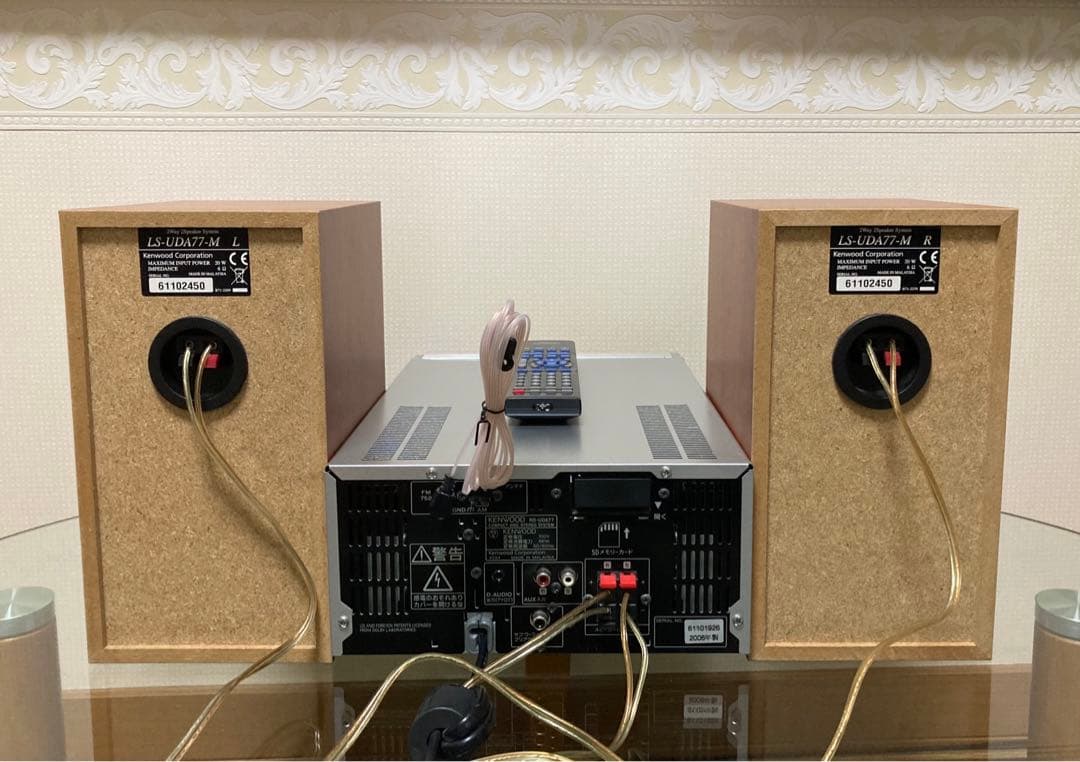上級機ケンウッドHi-Fi コンポRD-UDA77・スピーカーUDA77【綺麗】