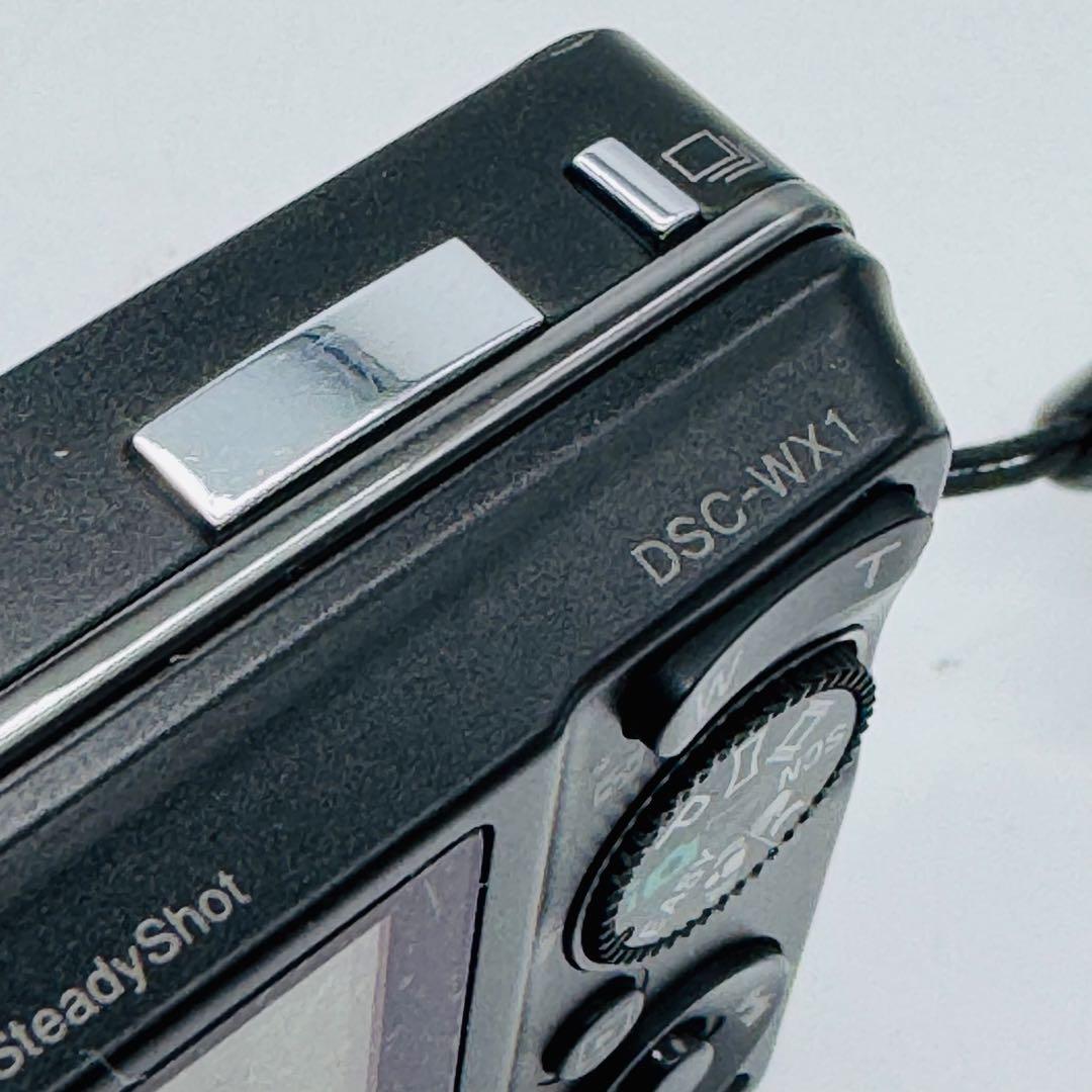 【美品】SONY Cyber-shot DSC-WX10 ブラック 箱付き
