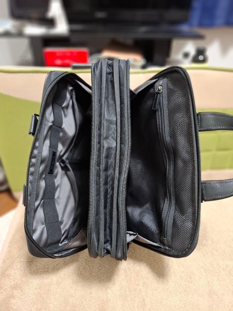 美品!サムソナイト エピッド3 ブリーフケース エキスパンダブル フルブラック