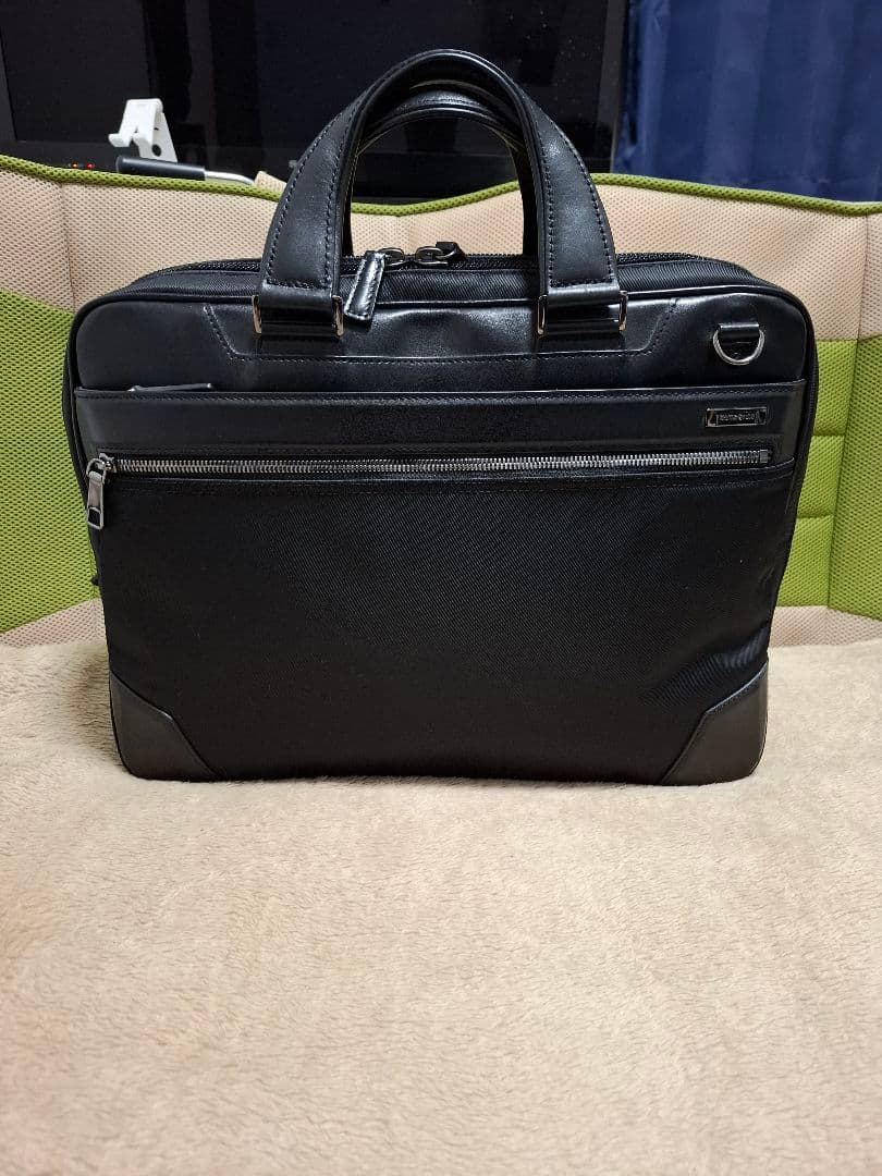 美品!サムソナイト エピッド3 ブリーフケース エキスパンダブル フルブラック