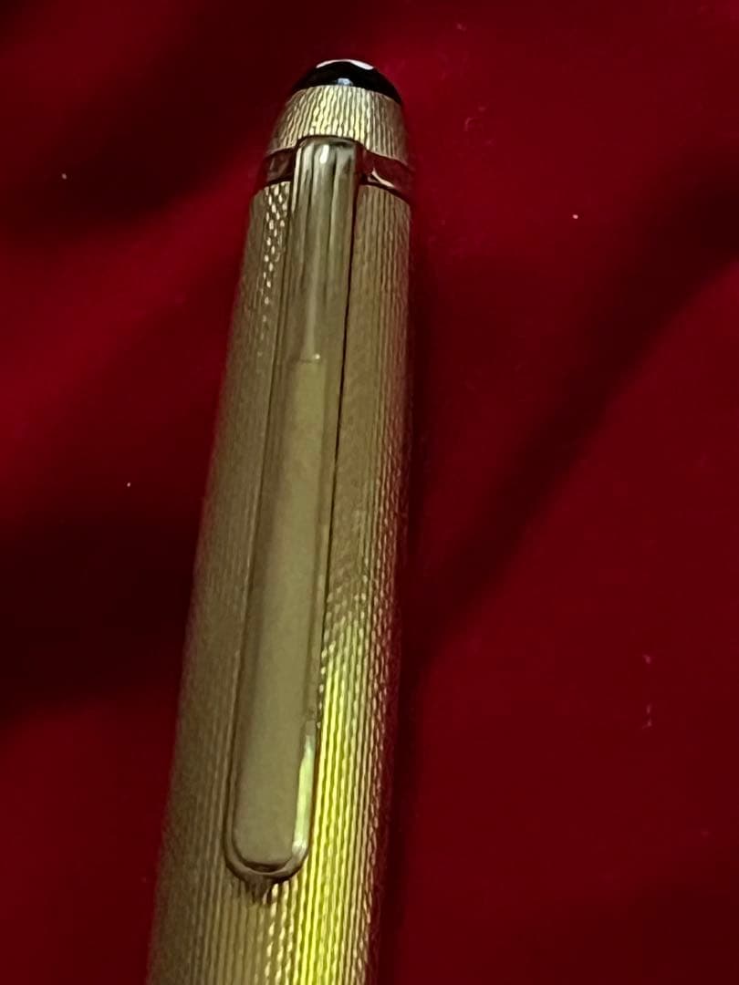 モンブランボールペン マイスターシュテュック ソリテール ゴールド❗️綺麗‼️