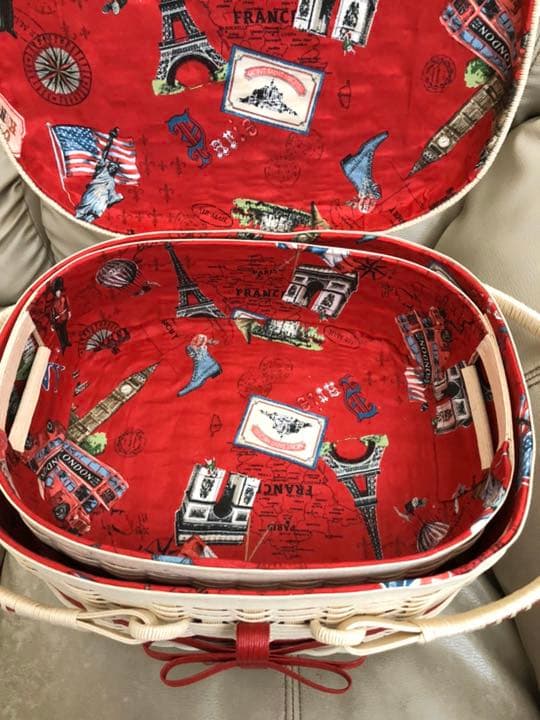 mari様　オーダーソーイングボックス完成品