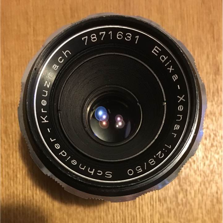 フィルムカメラ Kreuznach Edixa Xenar 2.8/50 M42 Mount