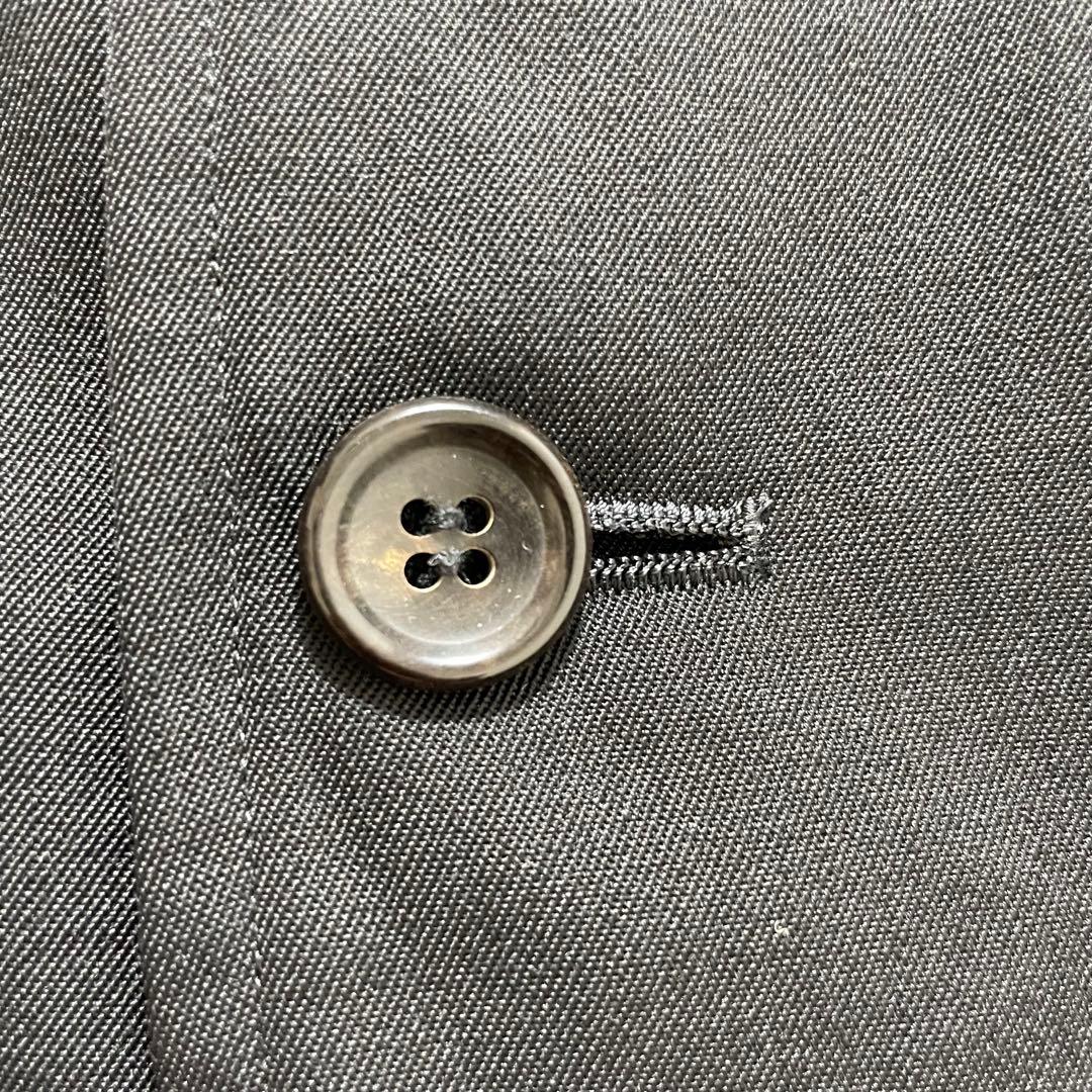 コムデギャルソンオムプリュス ロングコート 異素材切り替え AD1992 M 黒