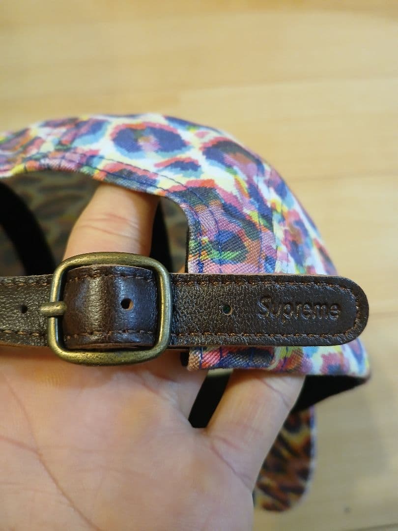 帽子 Supreme washed twill camp cap leopard