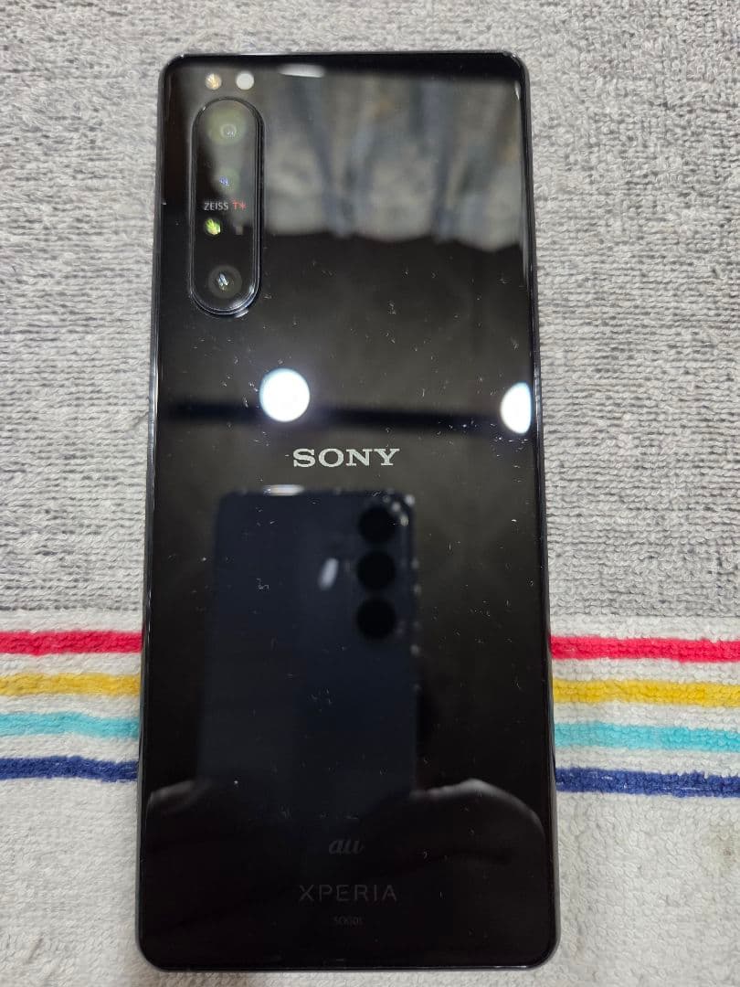 SONY Xperia 1II 黒　外装きれい