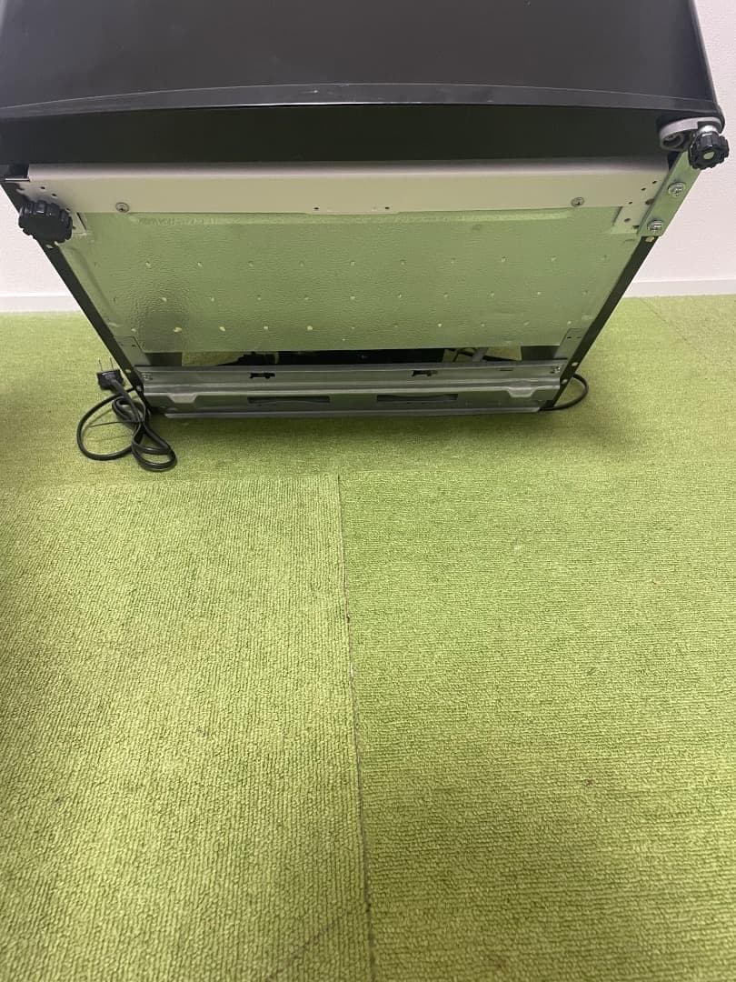 美品 冷蔵庫 2022年製 46Lブラック PRC-B051D-B