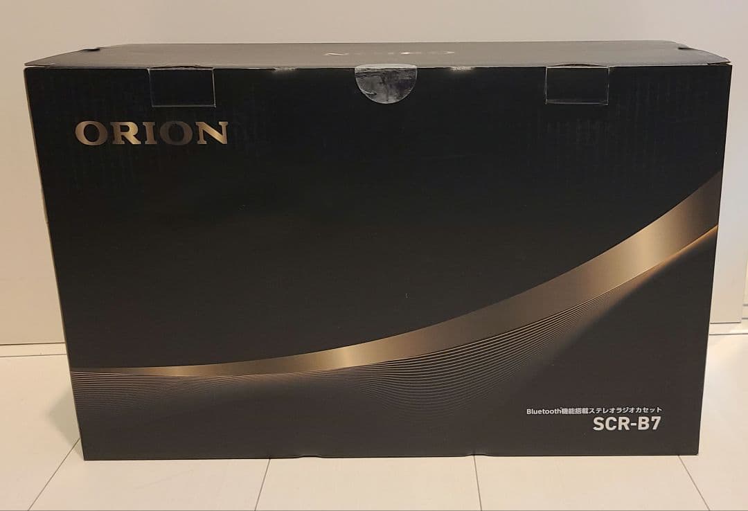 新品 ORION BlueTooth搭載 ステレオ ラジオカセット SCR-B7