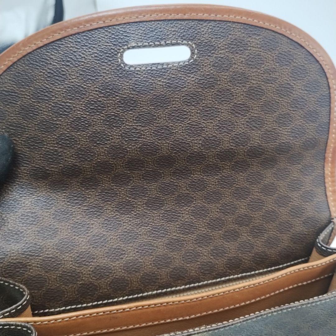 CELINE　セリーヌ　ショルダーバッグ　マカダム柄　オールドセリーヌ