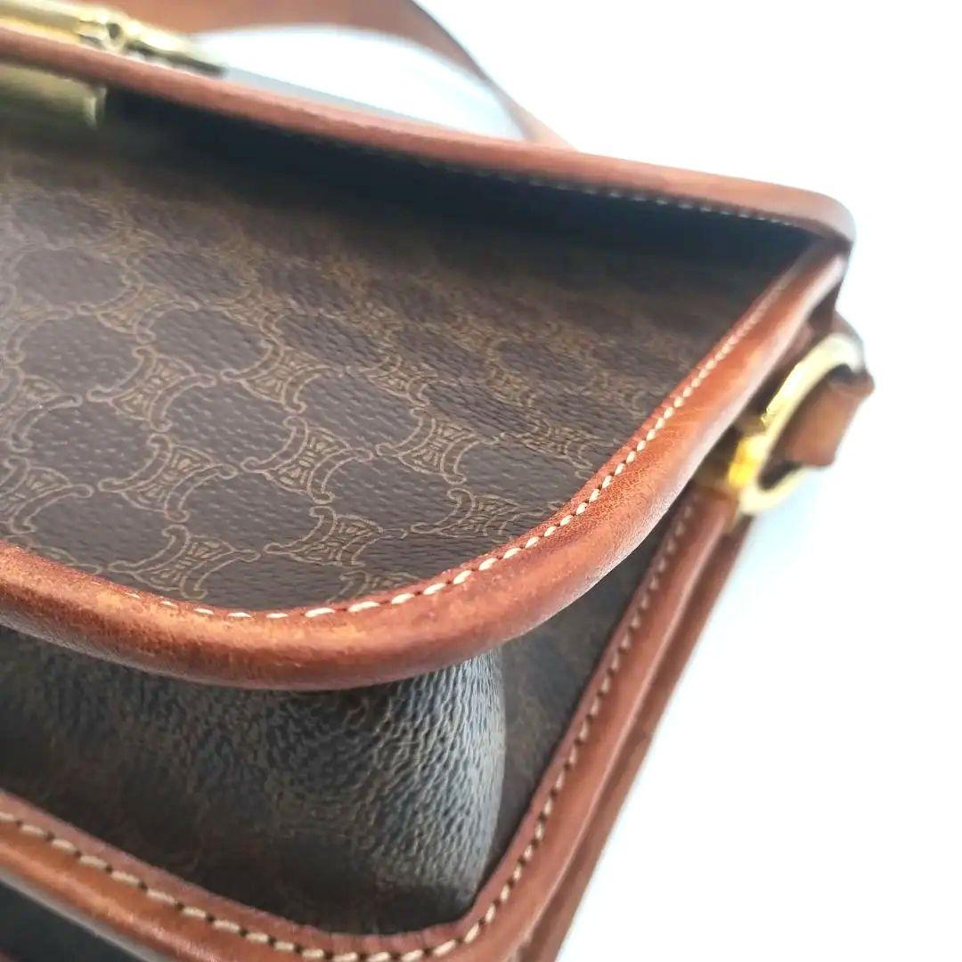 CELINE　セリーヌ　ショルダーバッグ　マカダム柄　オールドセリーヌ