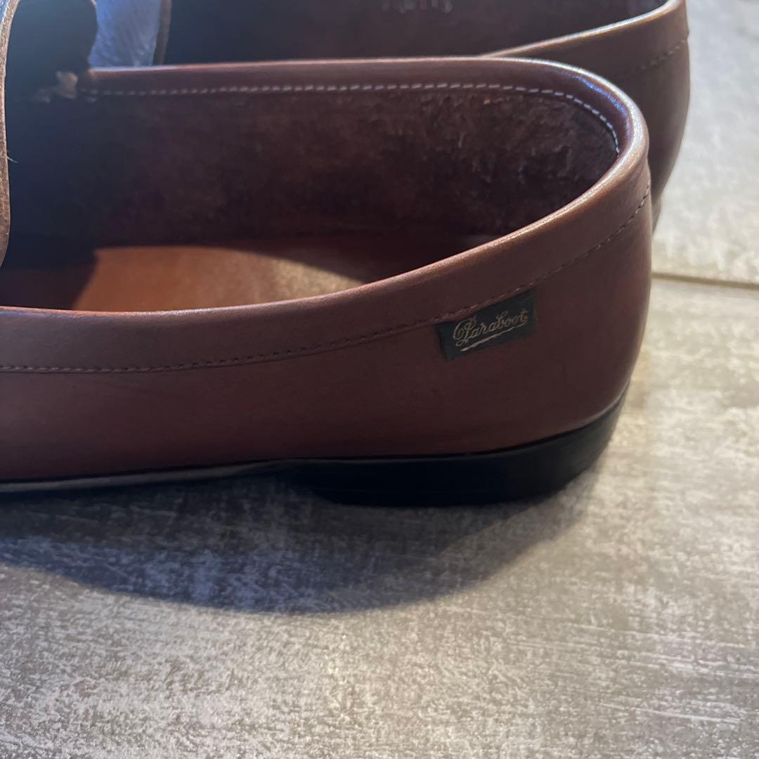 PARABOOT ブラウン　ローファー　スリッポン7 1/2