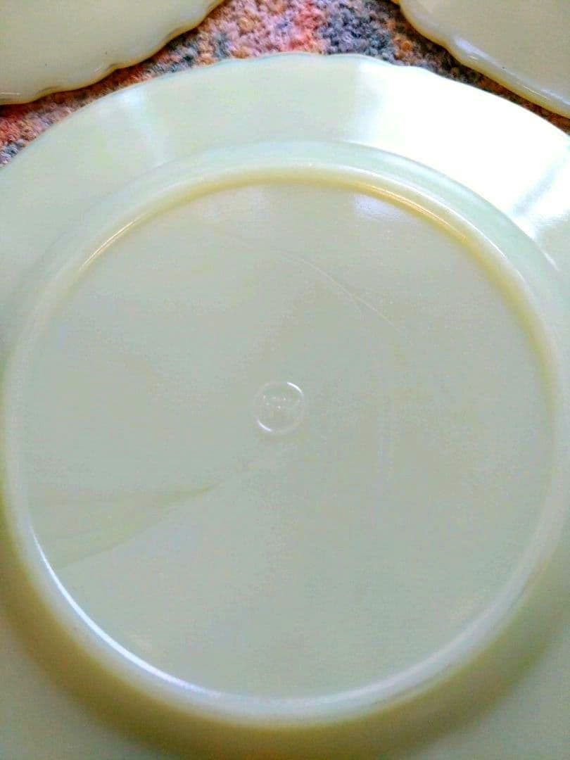 McKee社l／月桂樹柄のの中皿3枚セット　レア アメリカンヴィンテージ