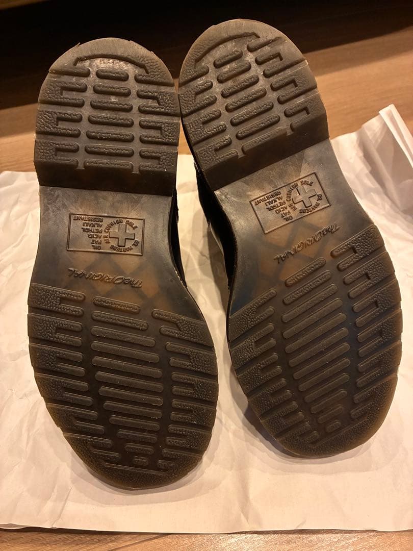 ドクターマーチンチェルシーブーツ　23cm ホワイトステッチ