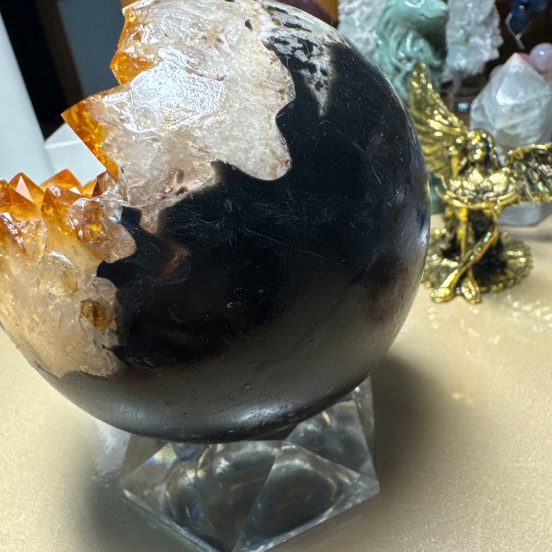 レア❤️ 大物　シトリン　笑い口　金運　天然石　大人気