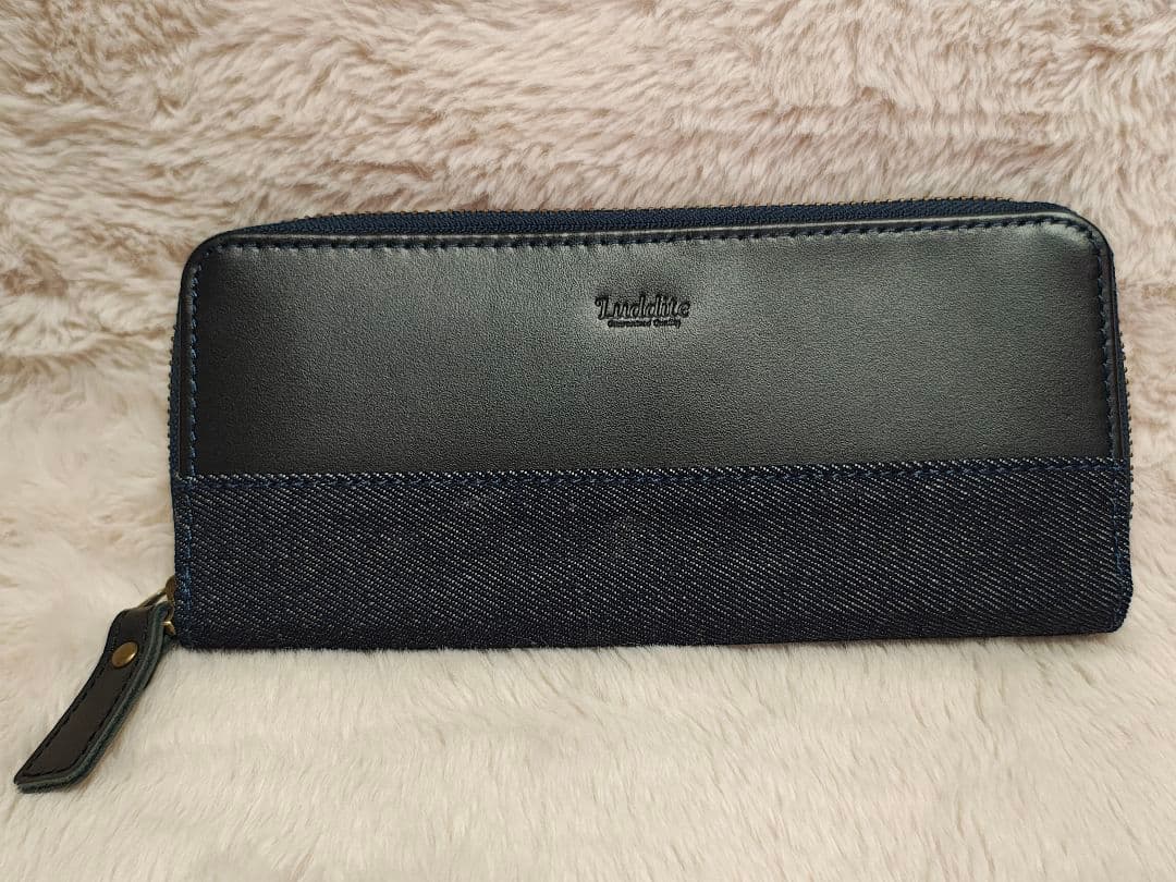 革コンビラウンドジップペンケース2　ラダイト/LUDDITE