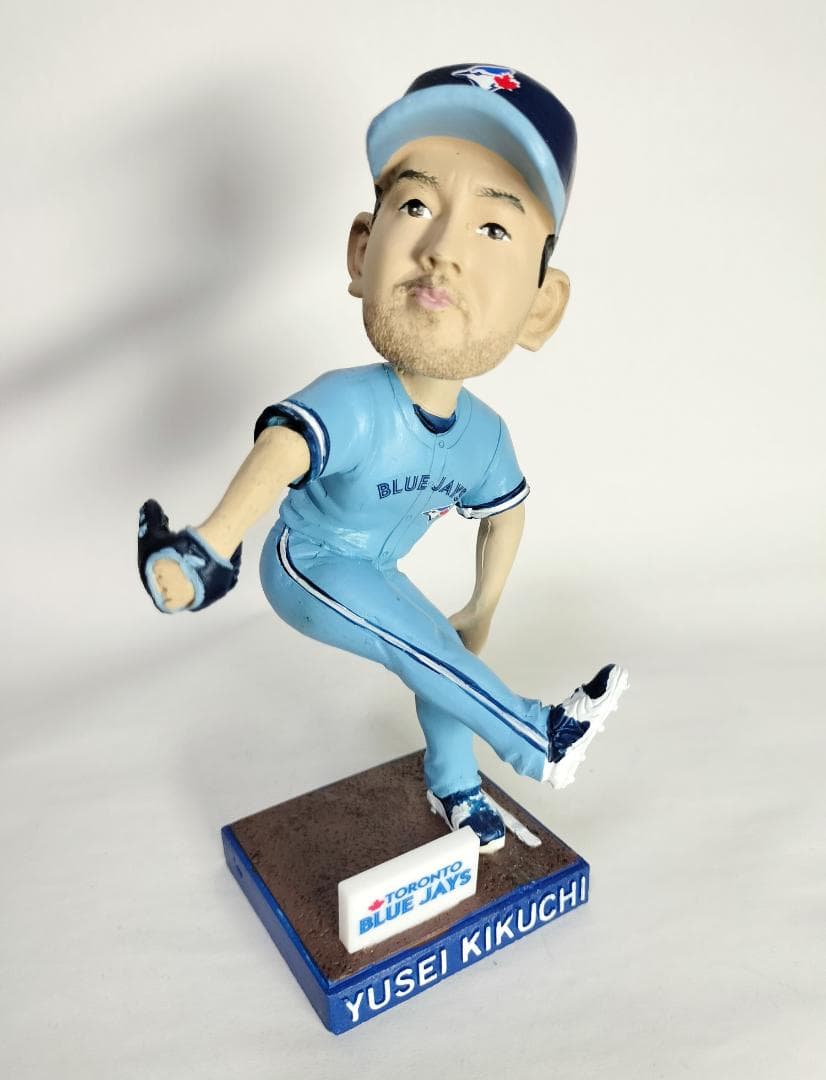 菊池雄星／ボブルヘッド人形 (2024／トロント・ブルージェイズ）
