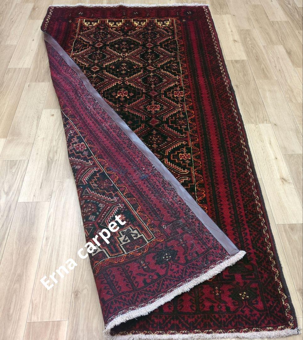 ペルシャ絨毯 バルーチ 手織り 240x118ｃｍ ウール balouch