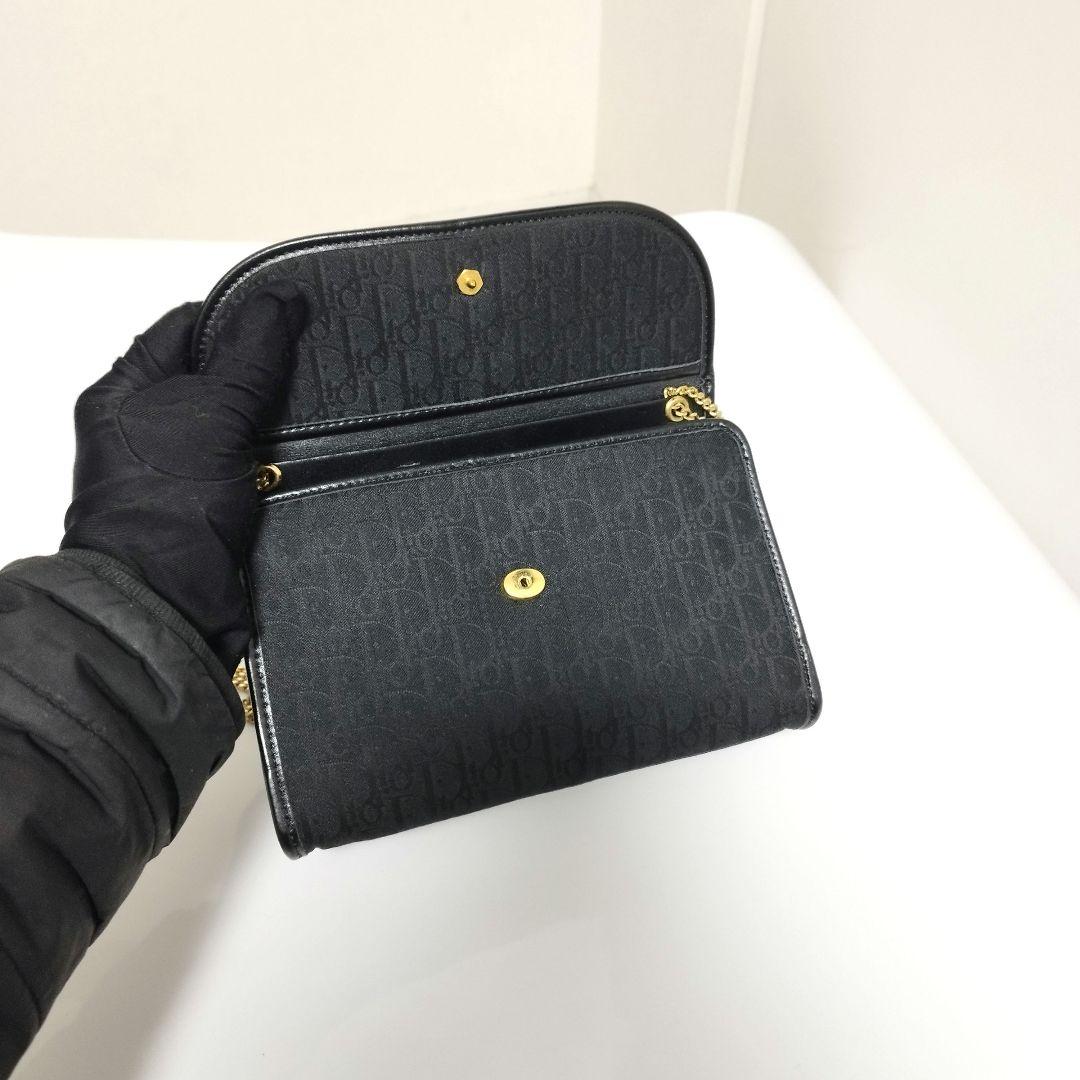 ほぼ未使用☆　ディオール　チェーン　ショルダーバッグ　トロッター 2way