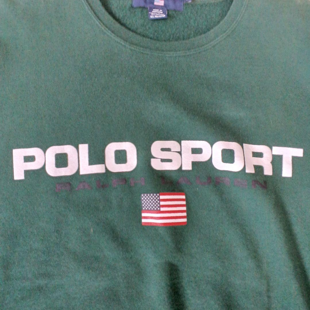 90's ポロスポーツ　POLO SPORT スウェット　L