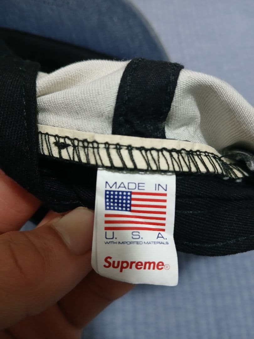 Supreme S logo 6-panel キャップ