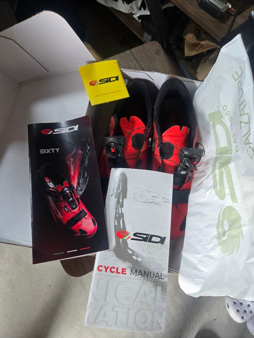 SIDI SIXTYカーボン ビンディングシューズ