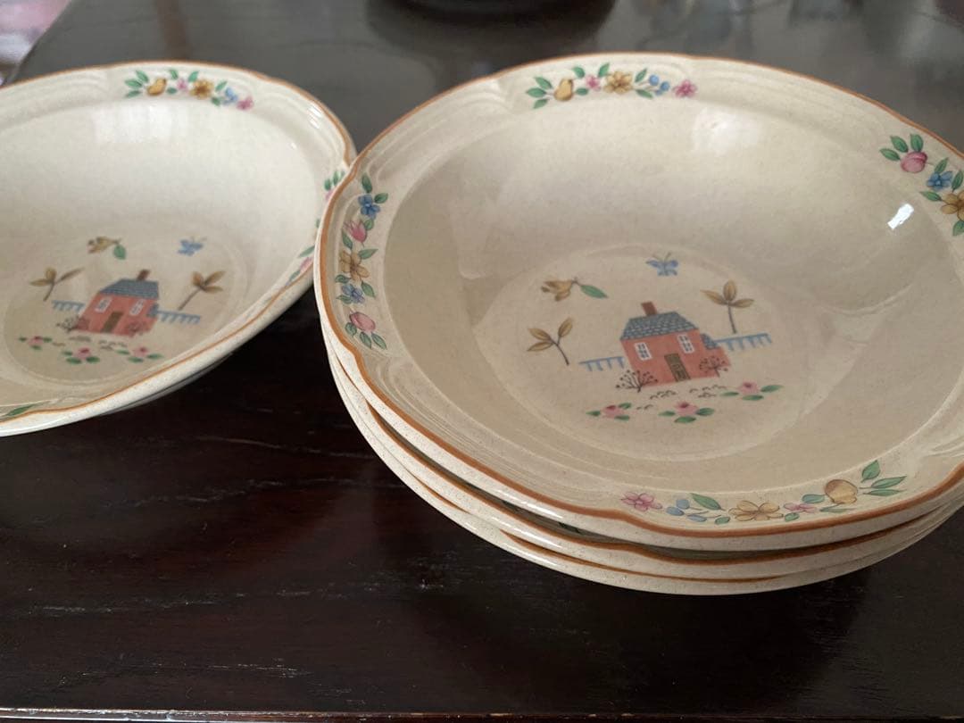 Yamaka American Country シリーズ　小さなお家　食器セット