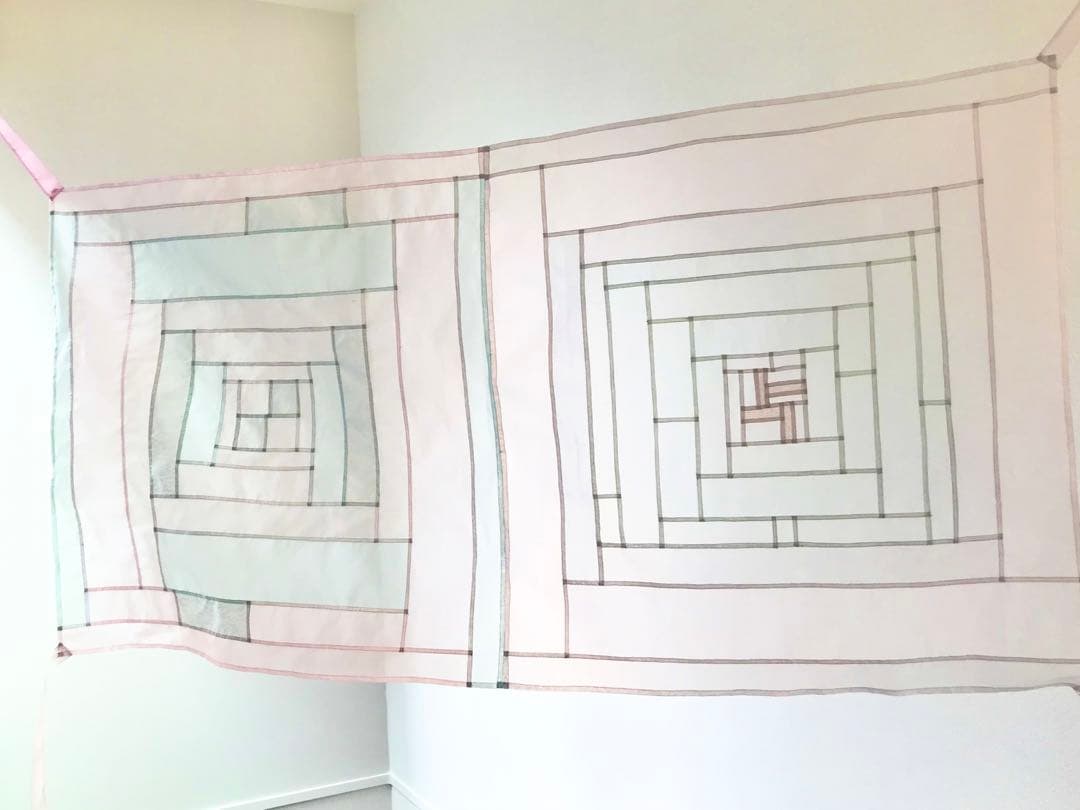 韓国　マルチポジャギ　「Water in Pink」116