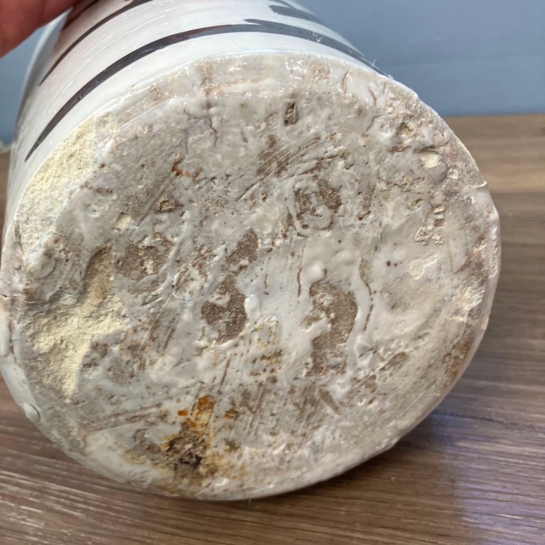 D-壁 大内窯 古い陶器製 通い徳利 時代物 骨董品 レトロ ヤウコッキ 食器