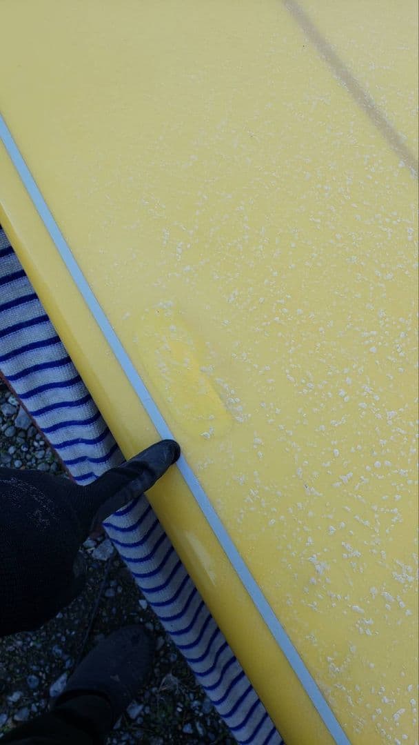 HINDI CROSS ロングボード イエロー　埼玉県三郷市　直接取引のみ