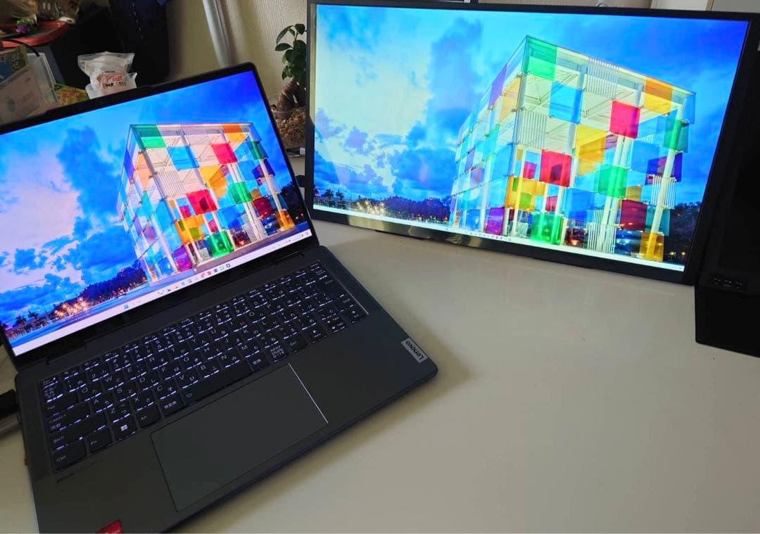 【開封のみ、未使用品】18.4インチ 4Kモバイル液晶モニター