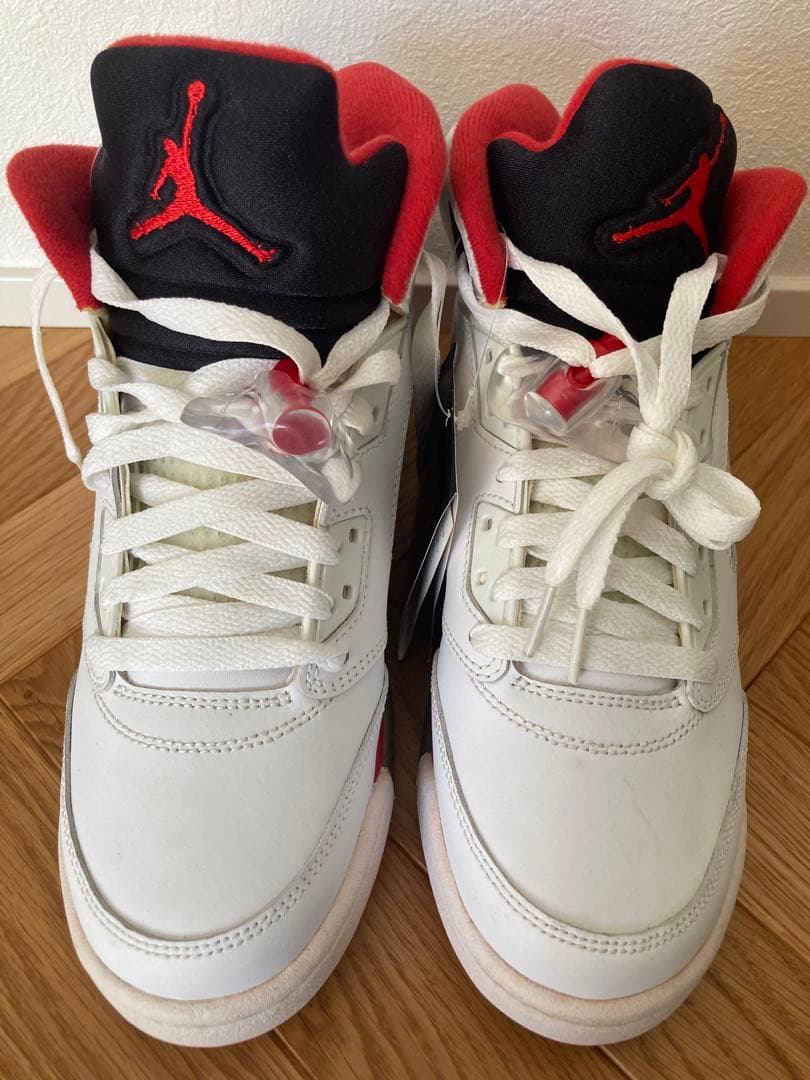 ナイキ GS エアジョーダン5 レトロ \"ファイヤーレッド