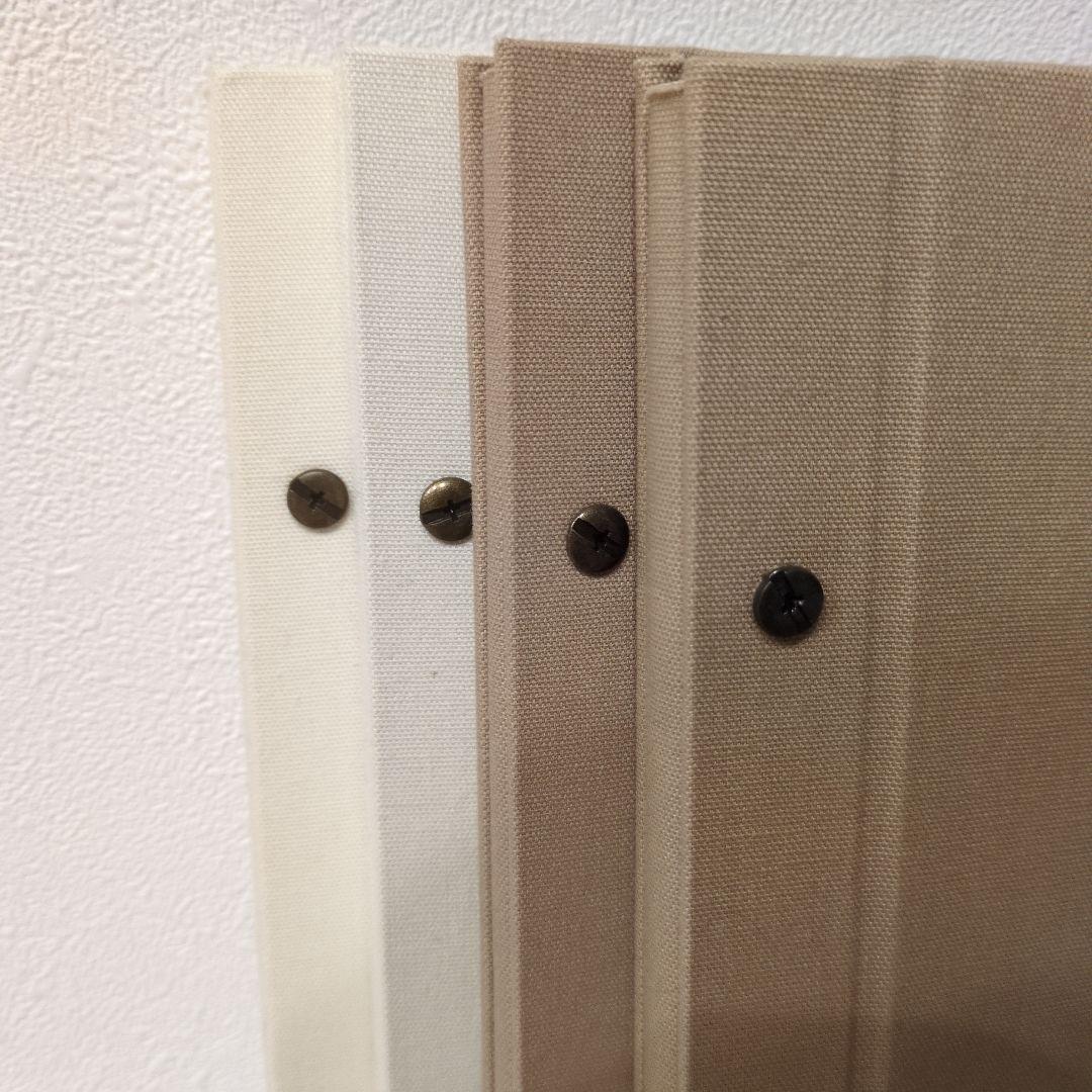 アルバス サンド アイボリー 4点セット リフィル付け足し済み ALBUS