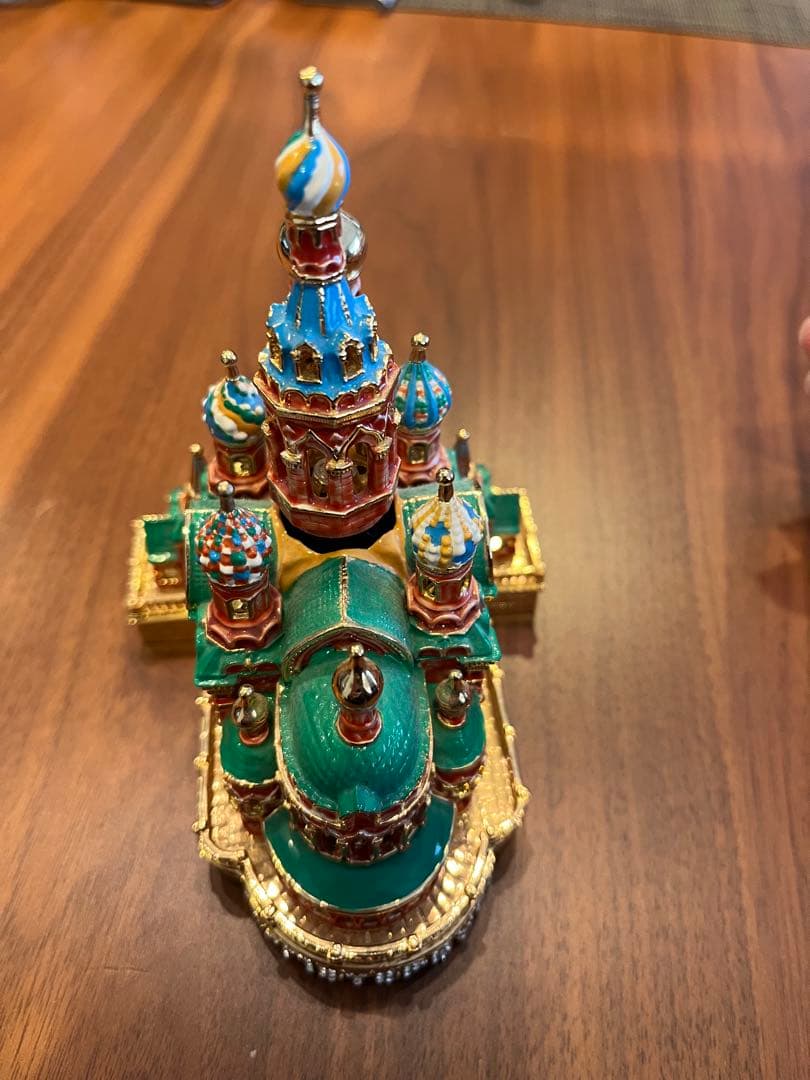 ロシア 赤の広場 オルゴール ミニチュア装飾品 インテリア 美品 高級感 いいね