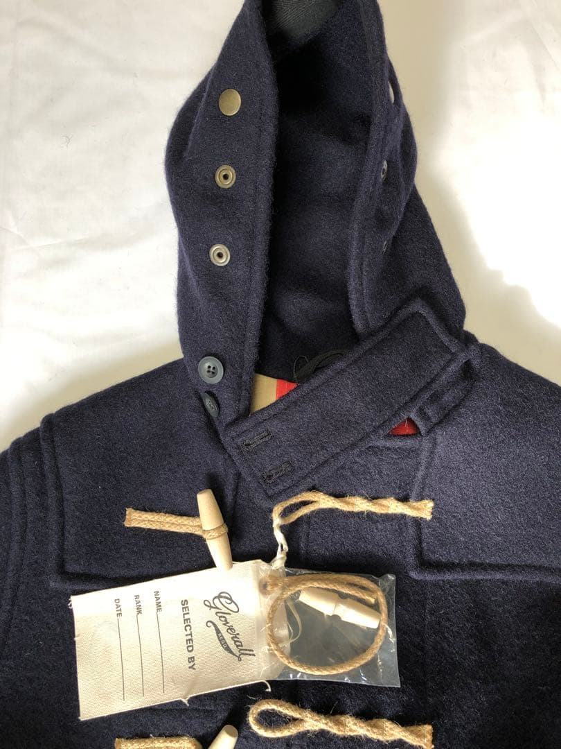 未使用タグ付き グローバーオールダッフルコートモンティー ユニオンジャックモデル