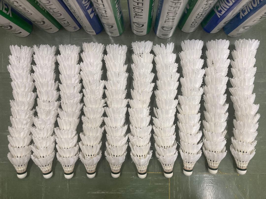 ニューオフィシャルなどノック用シャトル　130個②