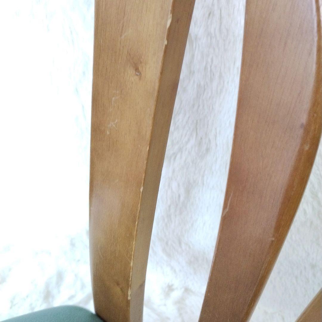 カリモク　クラシック　ヴィンテージ　レザーチェア　ダイニングチェア