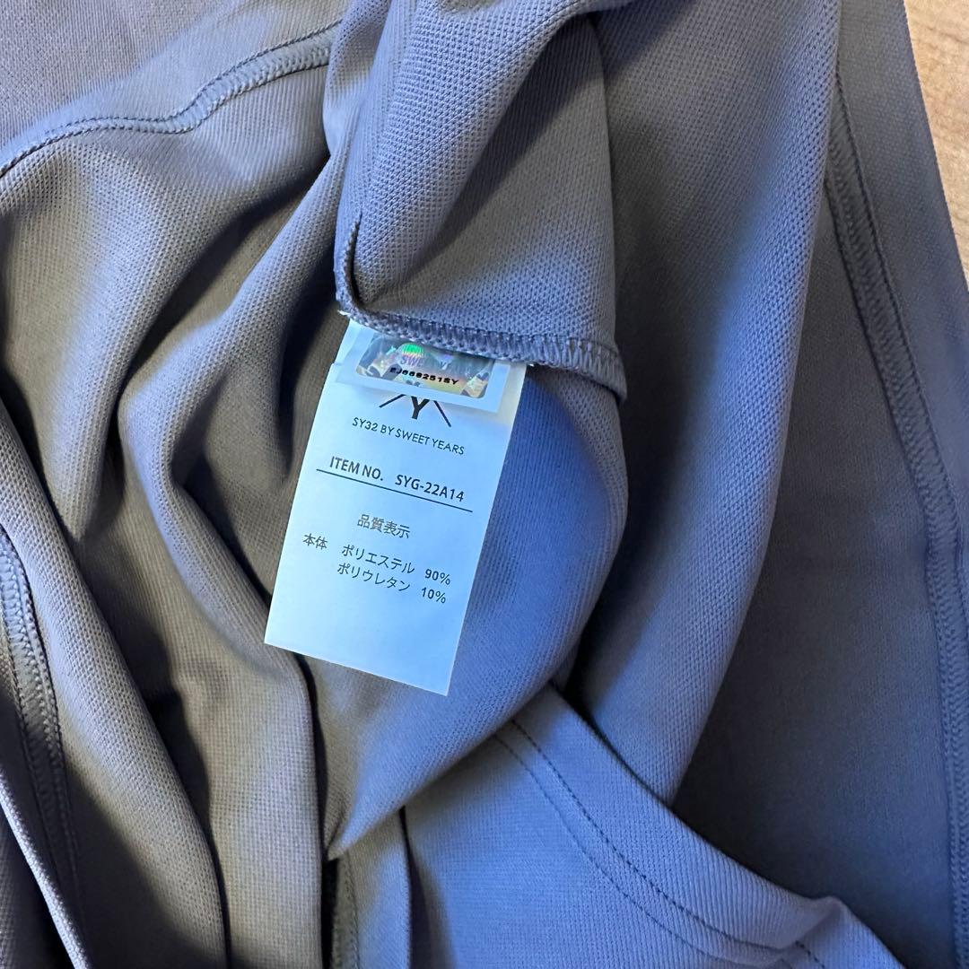 長袖　モックネック　ハーフジップ　メンズ　ゴルフウェア　新品タグ付き　サイズL