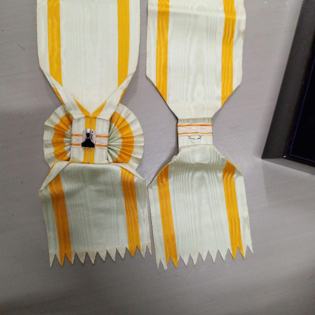 【極美品! 本物保証】勲一等瑞宝章 明治勲章 瑞宝大綬章 昭和後期 勲章 徽章