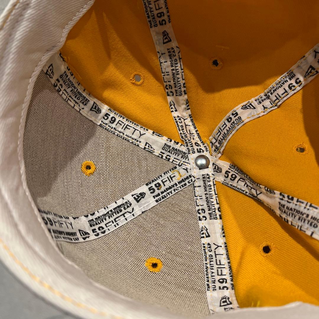 ニューエラ 漢字 NY ヤンキース キャップ 7 5/8 USA製 帽子 レア