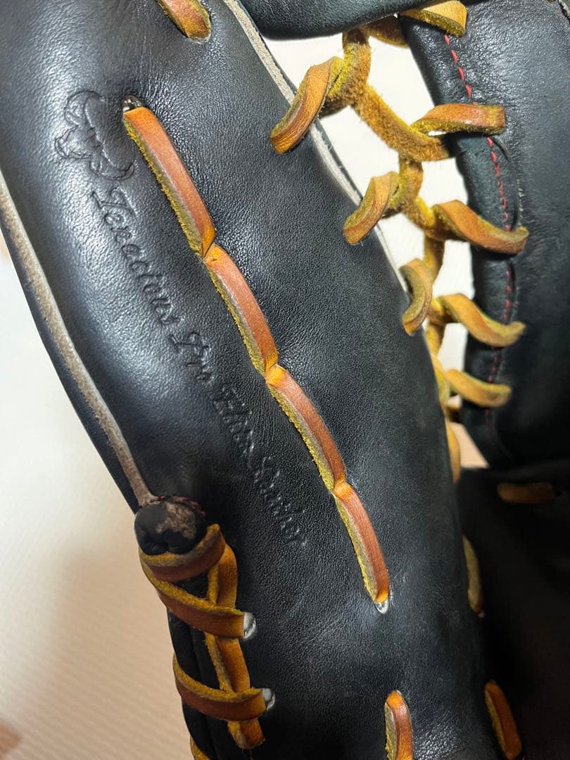 ミズノ 硬式　グローブ 黒　ミズノプロ